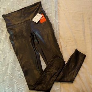 Spanx Feaux Leather Leggings